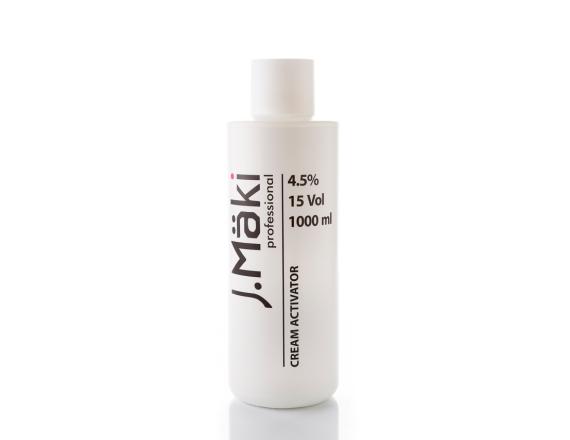 J.Maki Professional, Activator-Cream 15 vol / 4.5%, Oxidant, 1000ml