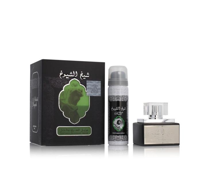 Set Lattafa Sheikh Al Shuyukh Black Apa, Unisex, Eau De Parfum, 100ml + Deo 50ml