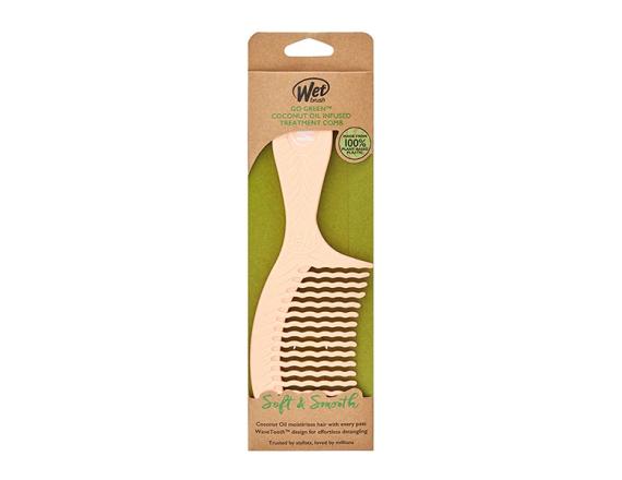 Wet Brush Go Green Oil Infused Coconut, Pieptan & Tratament