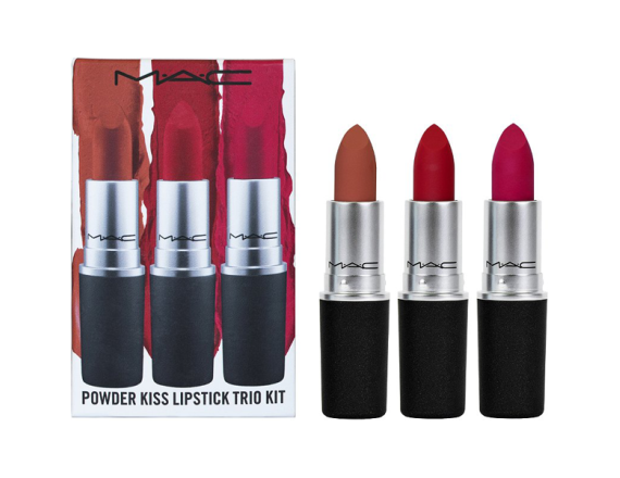 Mac Travel Exclusive Lipstick X 3 Best Sellers: 510 Lady Bug 3 Gr + 309 Fresh Morocan 3 Gr + 502 Cockney 3 Gr