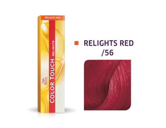 Vopsea semipermanenta Wella Professionals Color Touch Relights /56, Rosu Violet, 60ml
