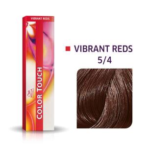 Vopsea semipermanenta Wella Professionals Color Touch 5/4, Castaniu Deschis Rosu, 60ml