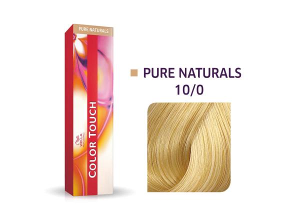 Vopsea semipermanenta Wella Professionals Color Touch 10/0, Blond Luminos Deschis, 60ml