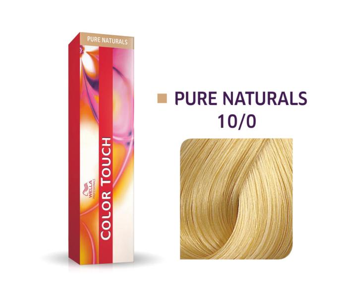 Vopsea semipermanenta Wella Professionals Color Touch 10/0, Blond Luminos Deschis, 60ml