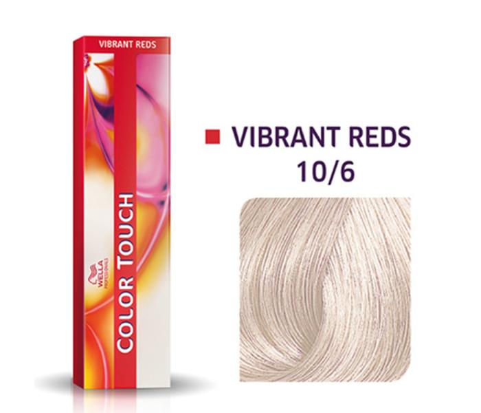 Vopsea semipermanenta Wella Professionals Color Touch 10/6, Blond Luminos Deschis Violet, 60ml