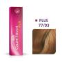 Vopsea semipermanenta Wella Professionals Color Touch 77/03, Blond Mediu Intens Natural Auriu, 60ml