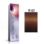 Vopsea permanenta Wella Professionals Illumina Color 5/43, Castaniu Deschis Rosu Auriu, 60ml