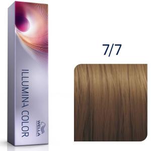 Vopsea permanenta Wella Professionals Illumina Color 7/7, Blond Deschis, 60ml