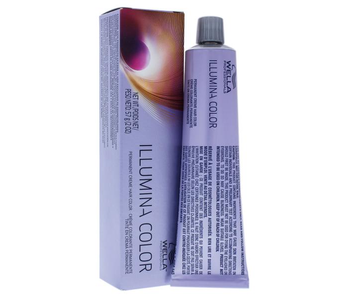 Vopsea permanenta Wella Professionals Illumina Color 7/81, Blond Mediu Albastru Cenusiu, 60ml