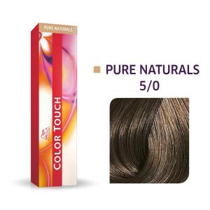 Vopsea semipermanenta Wella Professionals Color Touch 5/0, Castaniu Deschis, 60ml