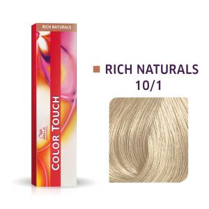 Vopsea semipermanenta Wella Professionals Color Touch 10/1, Blond Luminos Deschis Cenusiu, 60ml