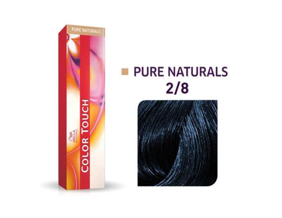 Vopsea semipermanenta Wella Professionals Color Touch 2/8, Negru Albastru, 60ml