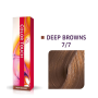 Vopsea semipermanenta Wella Professionals Color Touch 7/7, Blond Mediu Castaniu, 60ml