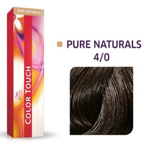 Vopsea semipermanenta Wella Professionals Color Touch 4/0, Castaniu Mediu, 60ml