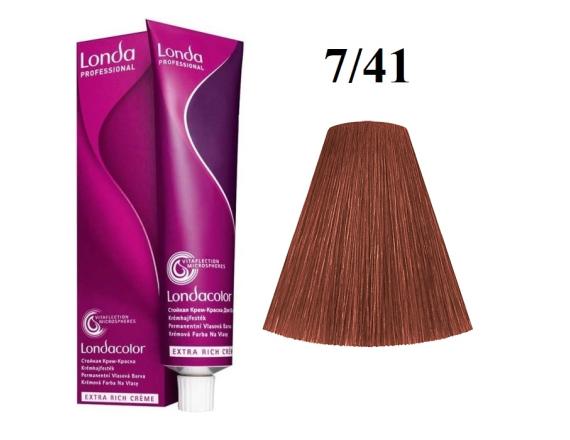 Vopsea permanenta Londa Professional 7/41, 60ml