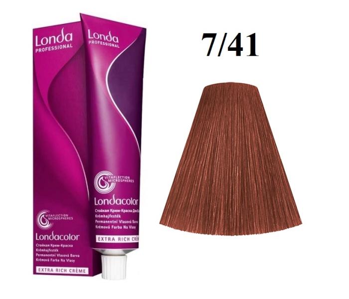 Vopsea permanenta Londa Professional 7/41, 60ml