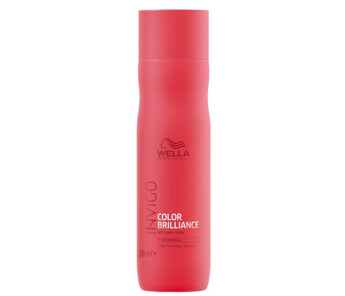Sampon pentru par fin/normal vopsit Wella Professionals Invigo Color Brilliance, 250ml
