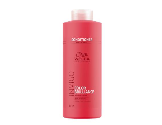 Balsam pentru par fin/normal vopsit Wella Professionals Invigo Color Brilliance, 1000ml