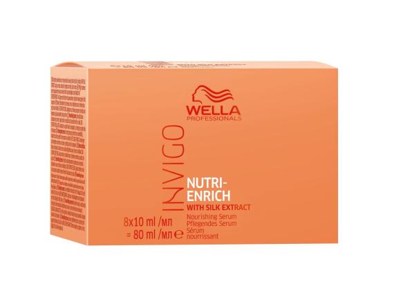 Ser pentru par Wella Professionals Invigo Nutri-Enrich, 8x10ml