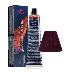 Vopsea permanenta Wella Professionals Koleston Perfect 44/65, Castaniu Mediu Intens Violet Mahon, 60ml