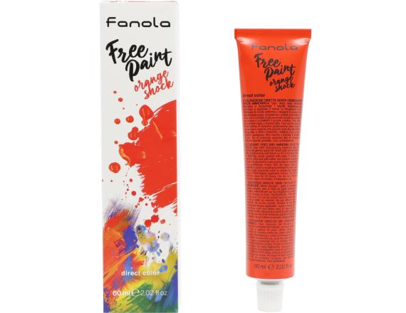 Vopsea semipermanenta Fanola Free Paint Orange Shock, 60ml