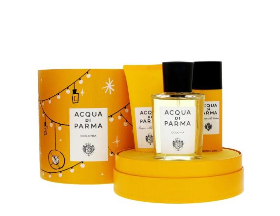 Acqua Di Parma M. Colonia Set: Eau De Colonia 100 Ml + Shower Gel 75 Ml + Deo Spray 50 Ml