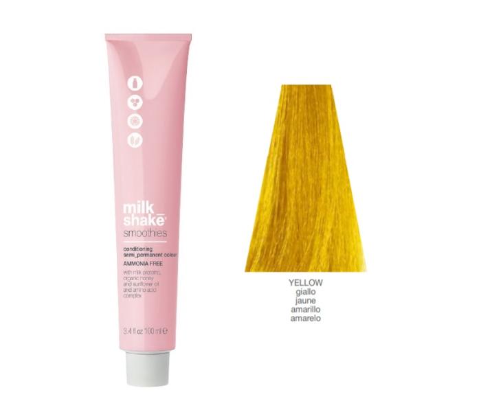 Vopsea semi-permanenta Milk Shake Smoothies, Galben, 100ml