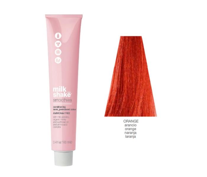 Vopsea semi-permanenta Milk Shake Smoothies, Portocaliu, 100ml