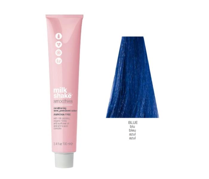 Vopsea semi-permanenta Milk Shake Smoothies, Albastru, 100ml