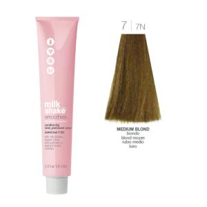 Vopsea semi-permanenta Milk Shake Smoothies 7|7N, Blond Mediu Natural, 100ml