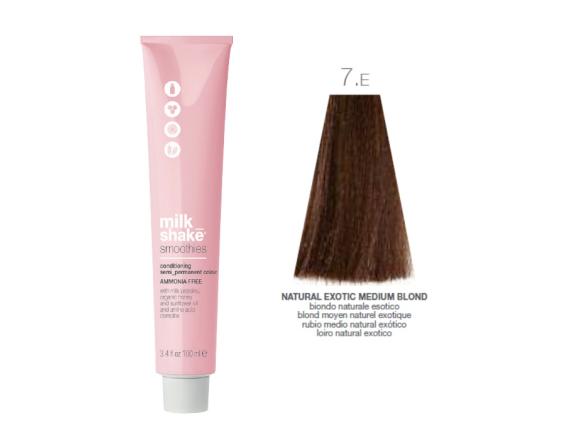 Vopsea semi-permanenta Milk Shake Smoothies 7.E, Blond Mediu Exotic Natural, 100ml