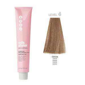 Vopsea semi-permanenta Milk Shake Smoothies LEVEL 6, Blond Mediu Cacao, 100ml