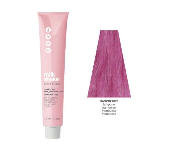 Vopsea semi-permanenta Milk Shake Smoothies, Zmeura, 100ml