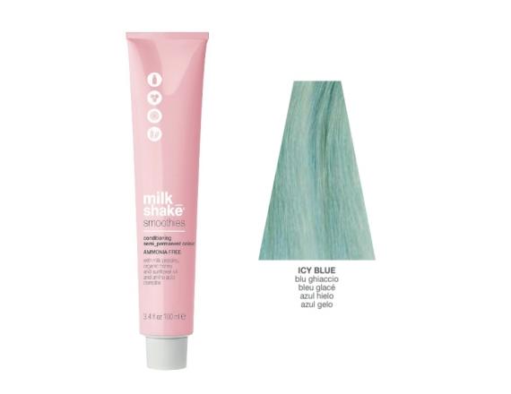 Vopsea semi-permanenta Milk Shake Smoothies, Albastru Inghetat, 100ml