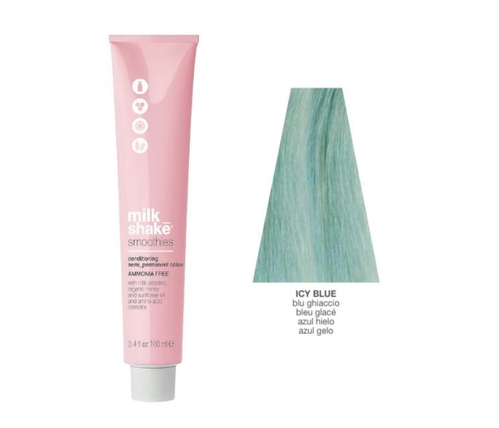 Vopsea semi-permanenta Milk Shake Smoothies, Albastru Inghetat, 100ml