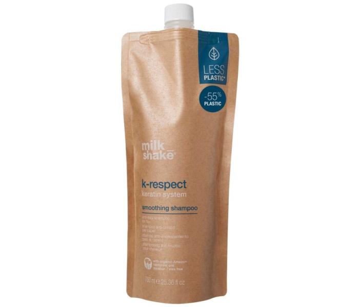 Sampon anti-frizz Milk Shake K-Respect Keratin System Smoothing, 750ml
