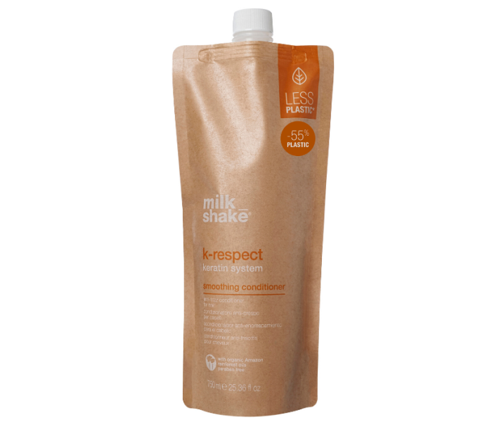 Balsam pentru par anti-frizz Milk Shake K-Respect Keratin System Smoothing, 750ml