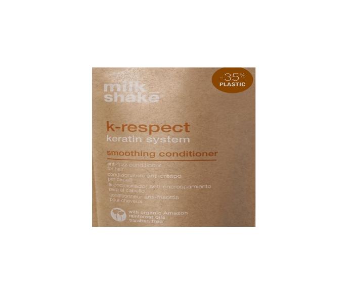 Balsam pentru par anti-frizz Milk Shake K-Respect Keratin System Smoothing, 10ml