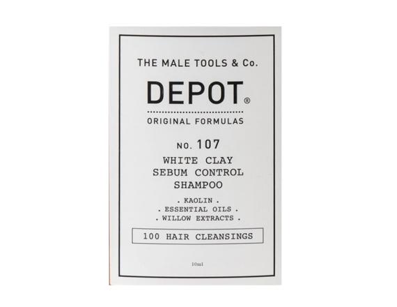 Sampon Depot 100 Hair Cleaning No.107 White Clay Sebum Control, 10ml