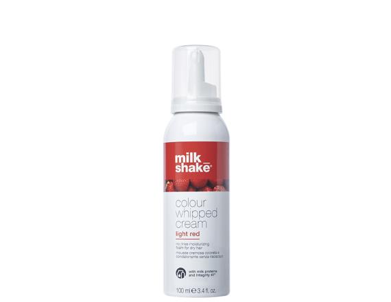 Spuma nuantatoare Milk Shake Colour Whipped Cream Light Red, 100ml