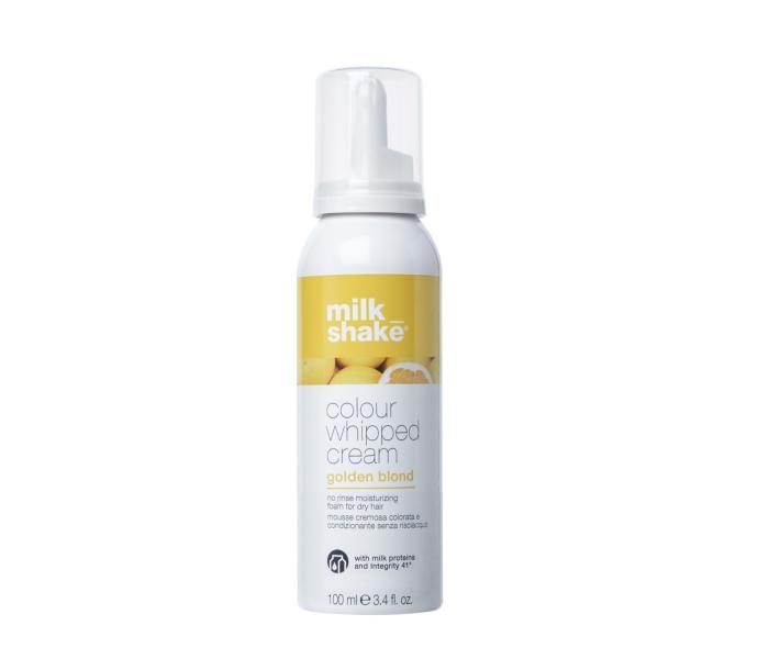 Spuma nuantatoare Milk Shake Colour Whipped Cream Golden Blond, 100ml