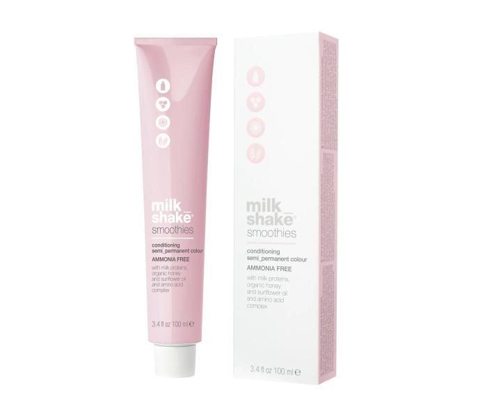 Vopsea semi-permanenta Milk Shake Smoothies 10.11|10AA, Blond Foarte Deschis Platinat Cenusiu Intens, 100ml