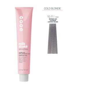 Vopsea semi-permanenta Milk Shake Smoothies 10.11|10AA, Blond Foarte Deschis Platinat Cenusiu Intens, 100ml