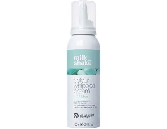 Spuma nuantatoare Milk Shake Colour Whipped Cream Light Blue, 100ml