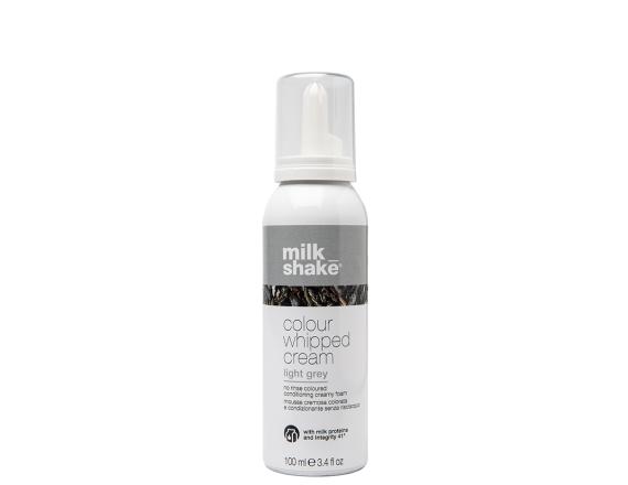 Spuma nuantatoare Milk Shake Colour Whipped Cream Light Grey, 100ml