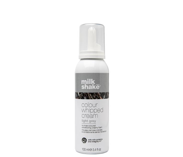 Spuma nuantatoare Milk Shake Colour Whipped Cream Light Grey, 100ml