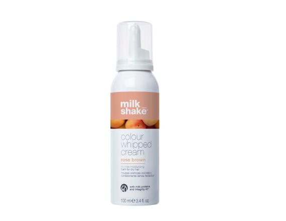Spuma nuantatoare Milk Shake Colour Whipped Cream Rose Brown, 100ml