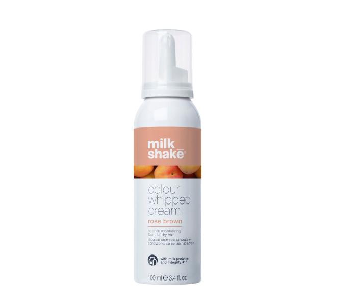 Spuma nuantatoare Milk Shake Colour Whipped Cream Rose Brown, 100ml