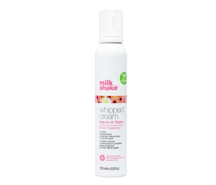Milk Shake Whipped Cream Leave-In Foam Flower, Tratamen Leave-in pentru par, 200ml