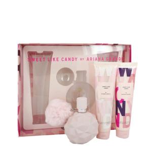 Set Ariana Grande By Sweet Like Candy, Femei, Eau De Parfum 100ml + Lotiune de corp 100ml + Body Mist 125ml